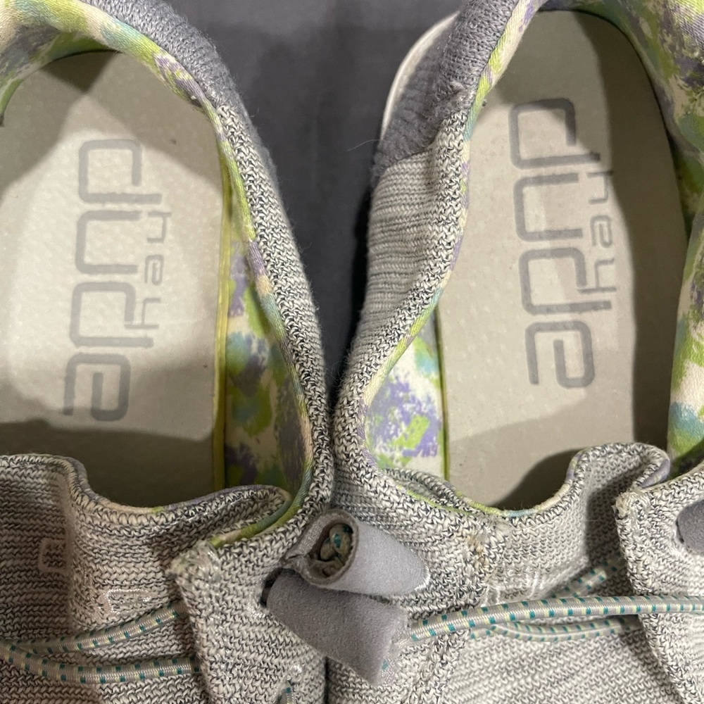 Hey Dude Light Gray Slip-On Loafers - Picture 4 of 7